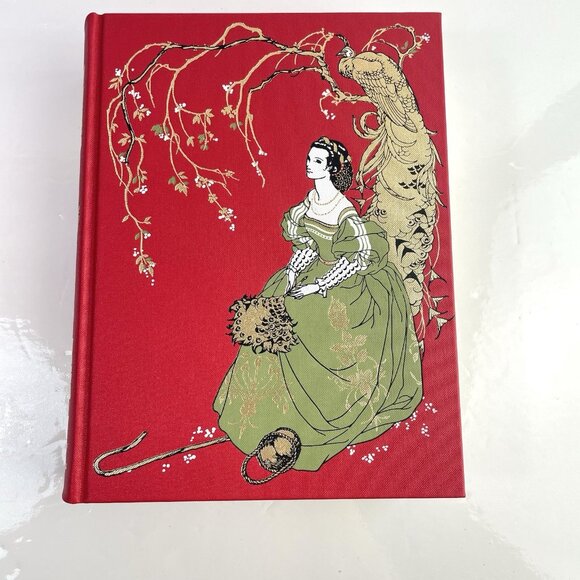 The Red Fairy Book Folio Society in slip case Red Gold Coffee Table Book - Picture 4 of 16